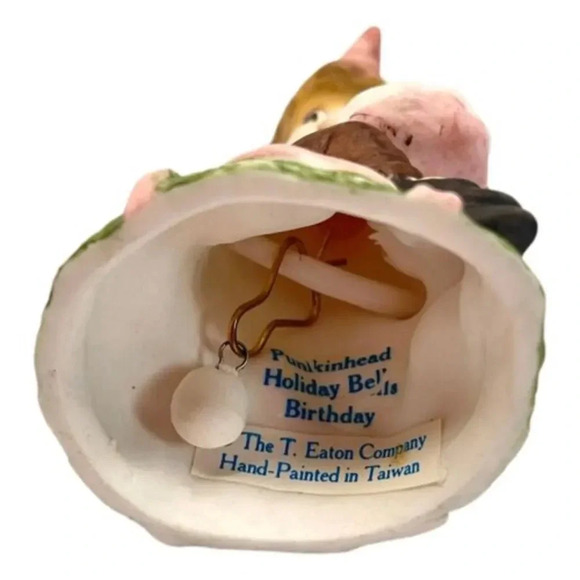 Vintage Punkinhead Bear Eatons Store Mascot Holiday Bells Easter Birthday 1960s - Picture 9 of 11